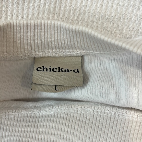 White and Pink Alabama Sweatshirt size Large - Picture 3 of 3